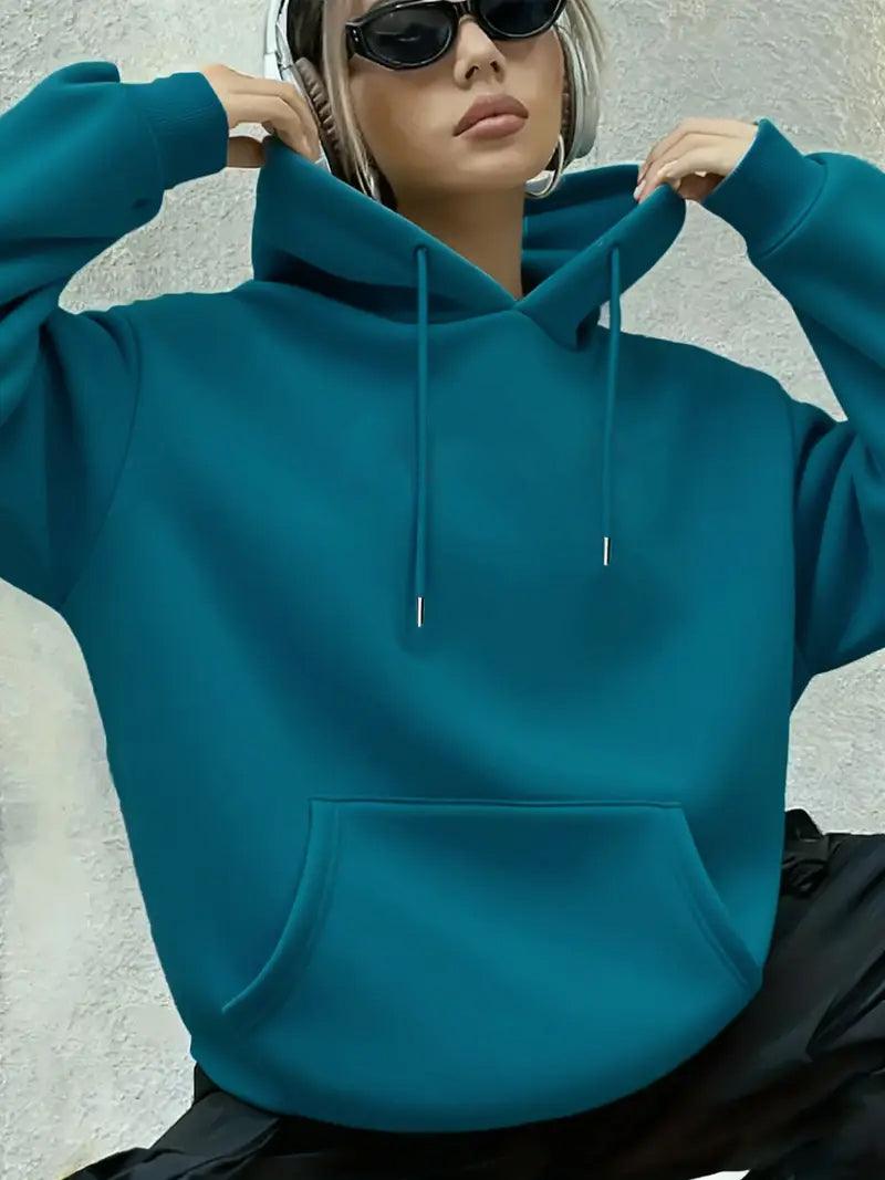 Women Peacock Winter Hoodie