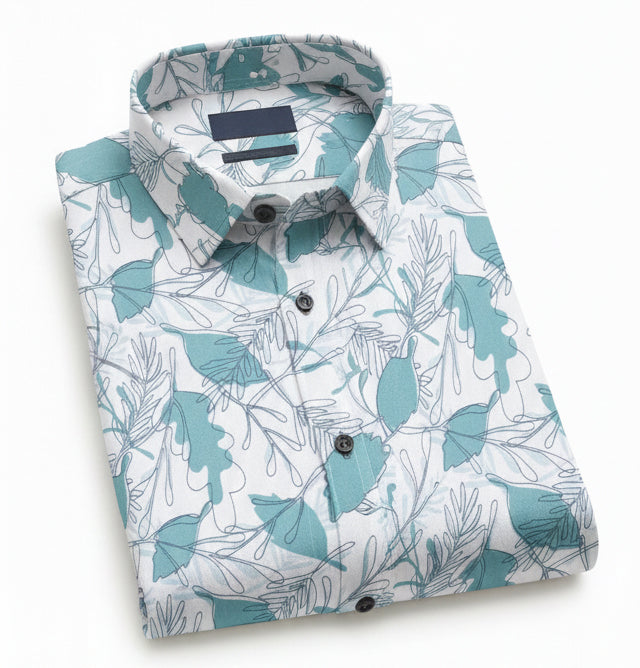 Men Chanel Classy Print Shirt - UHSS-135