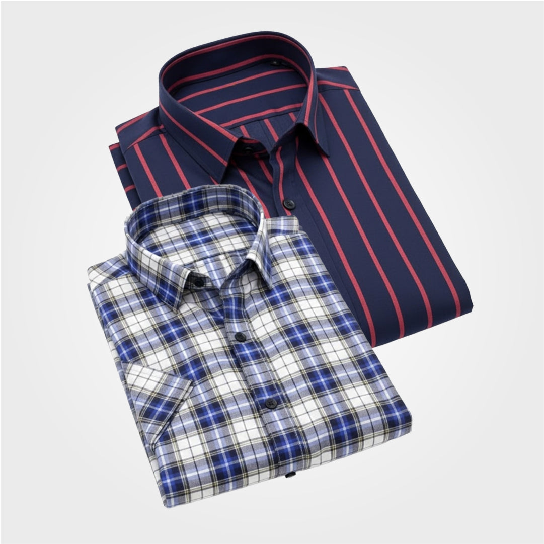 Shirt for Men's Pack of 2 (UHSS-161,UHSS-14)