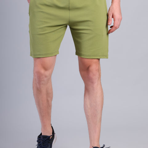 Army Green Cotton Short_NS-32