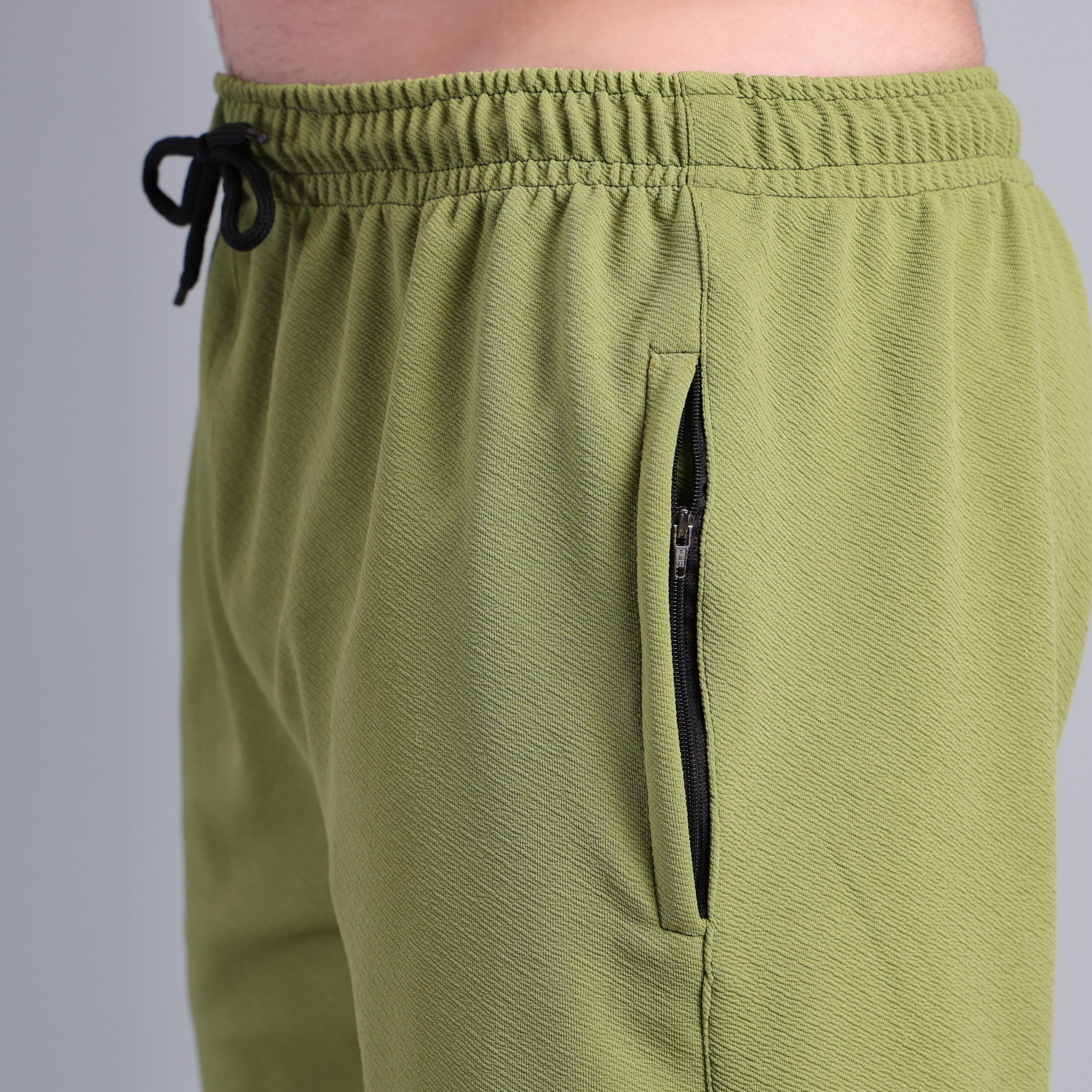 Army Green Cotton Short_SH-332