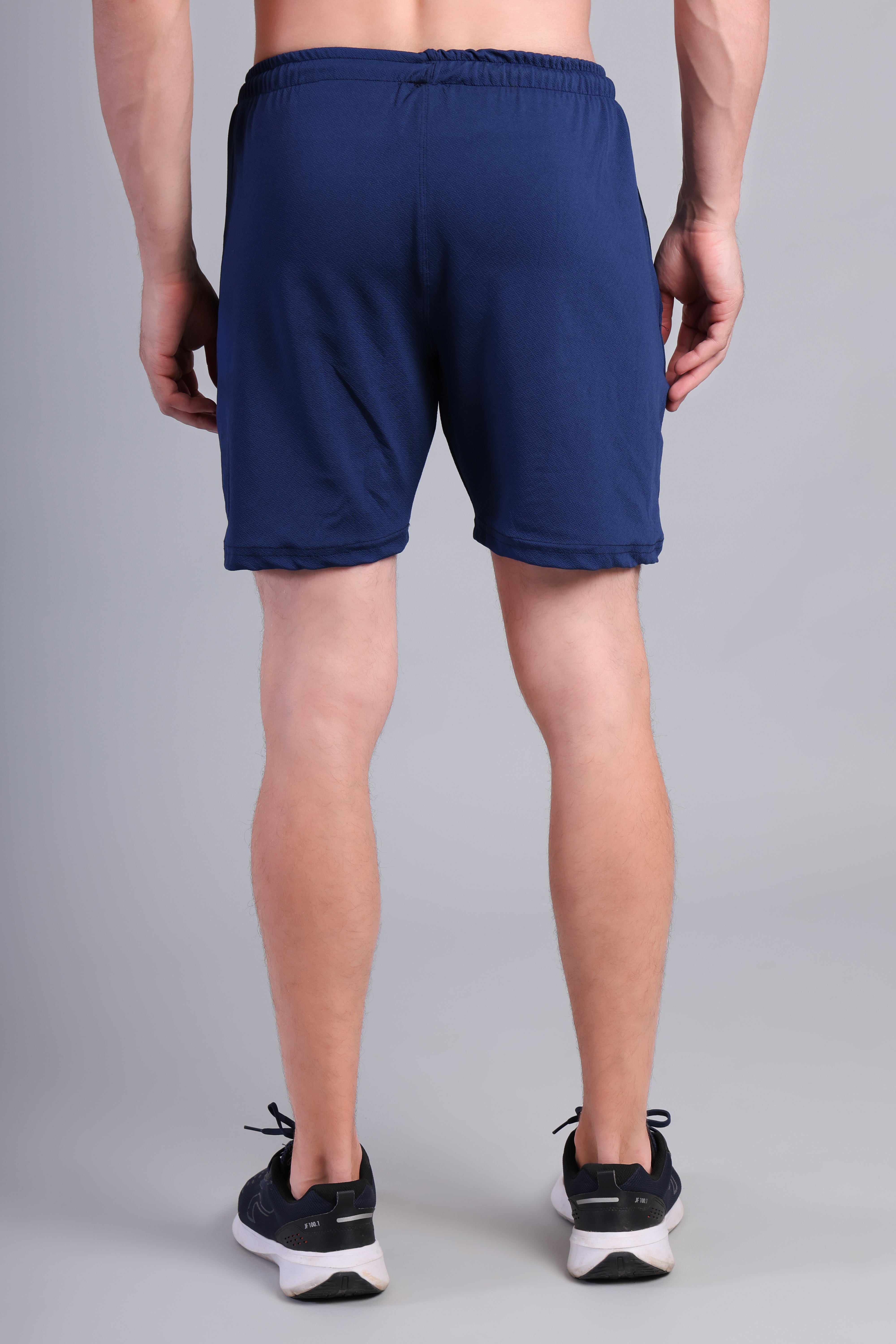 Navy Blue Cotton Short_SH-330