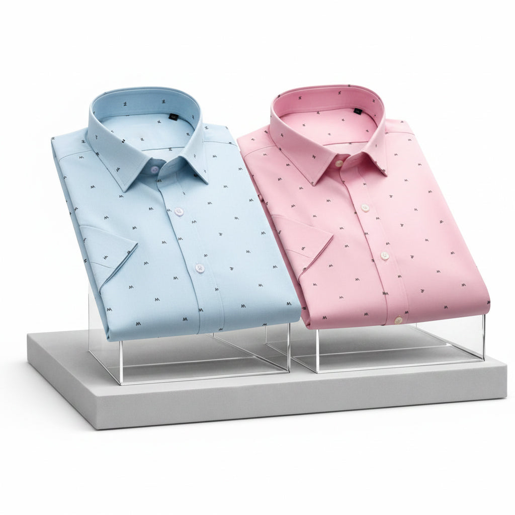 Shirt for Men's Pack of 2 (BHS-184,BHS-183)