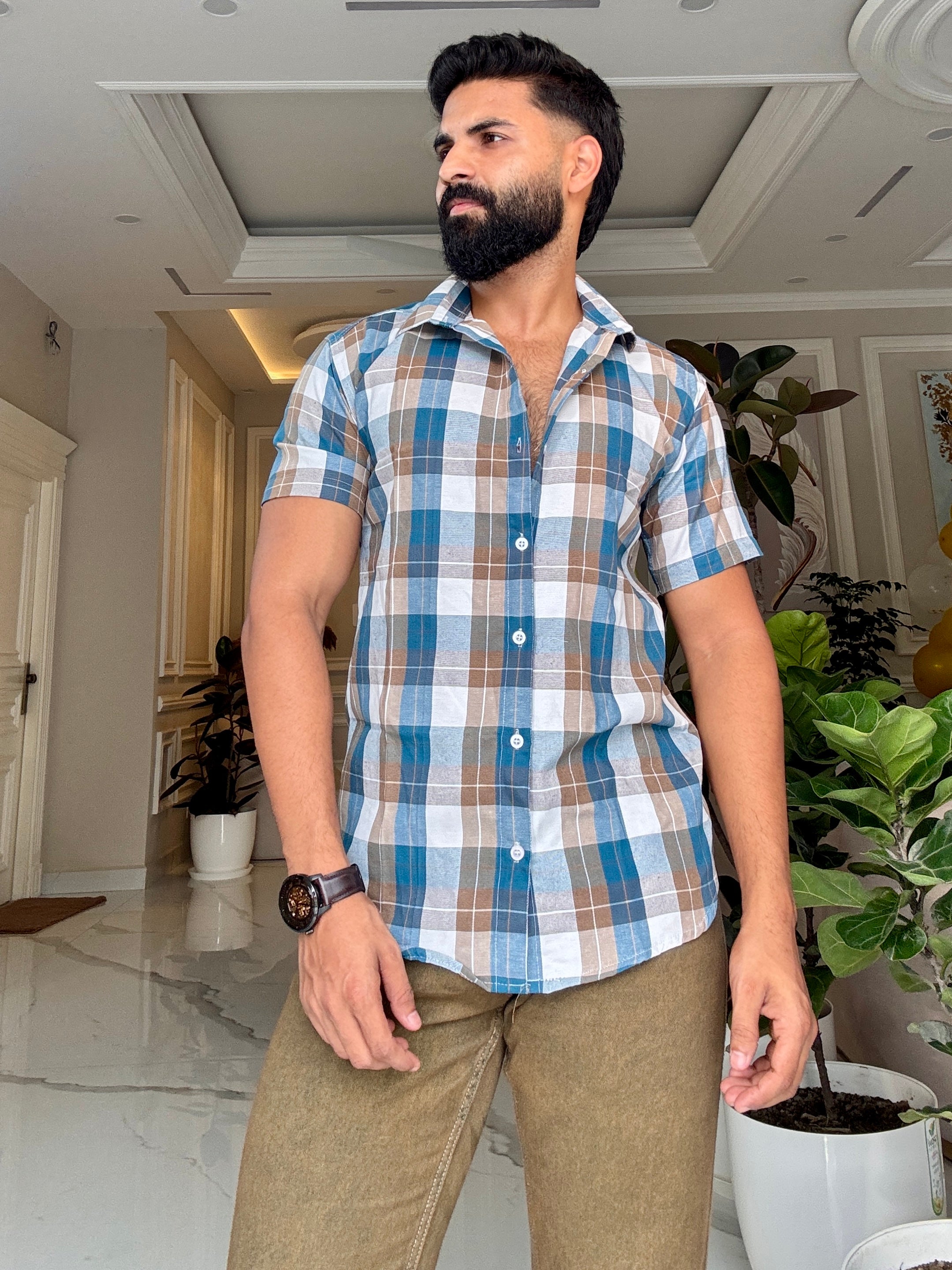 Shirt for Men's Pack of 2 (UHSS-16,SHS-19)