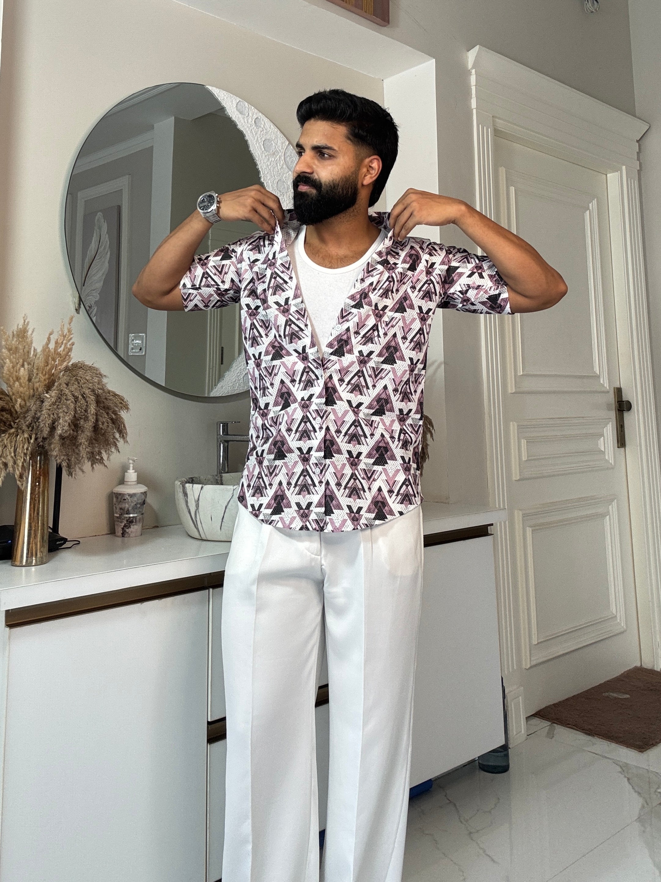 Shirt for Men's Pack of 2 (UHSS-16,SHS-19)