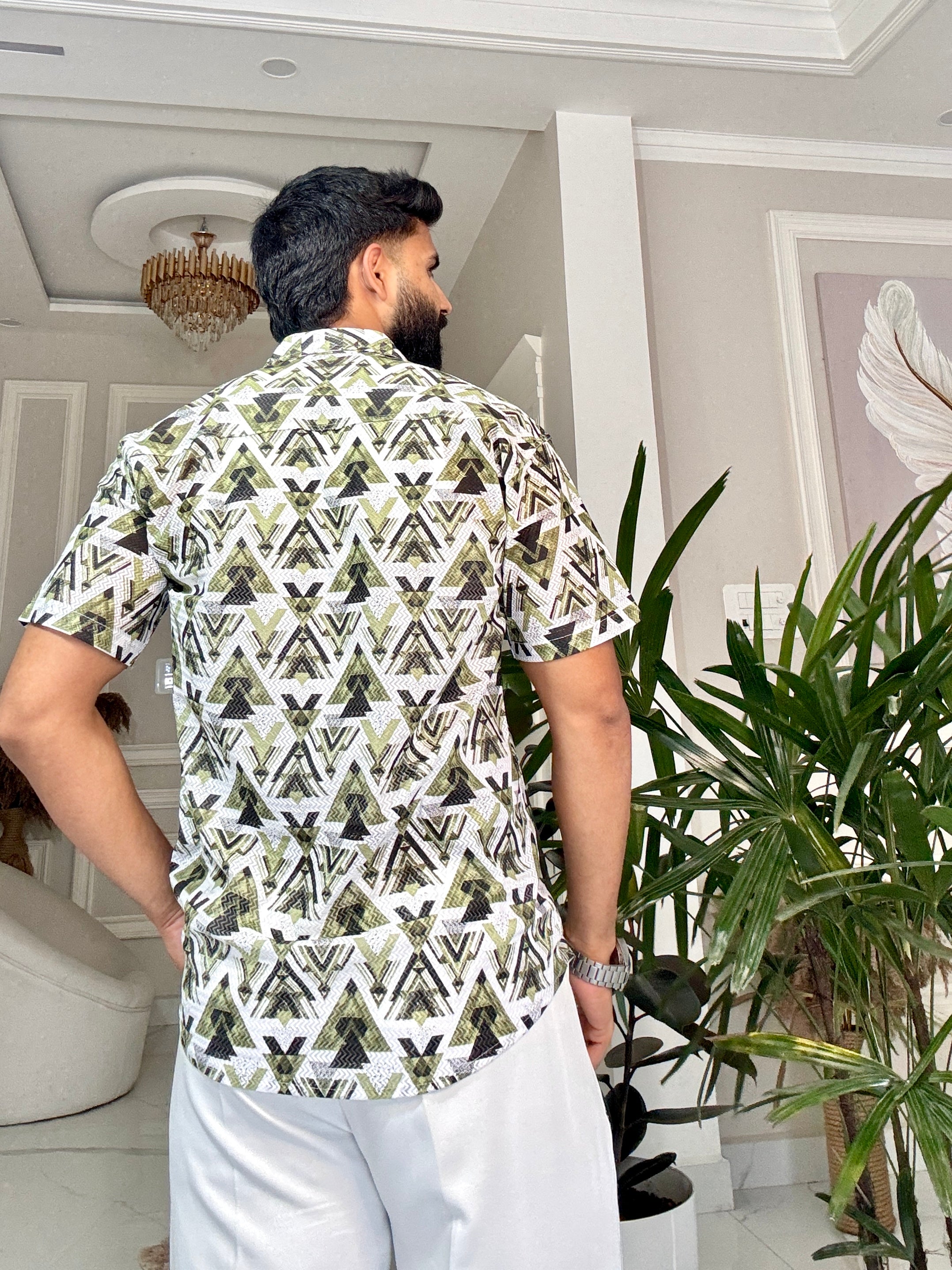 GeoGreen Street Shirt | Breathable & Durable Men’s Shirts for Everyday Wear | SHS-18