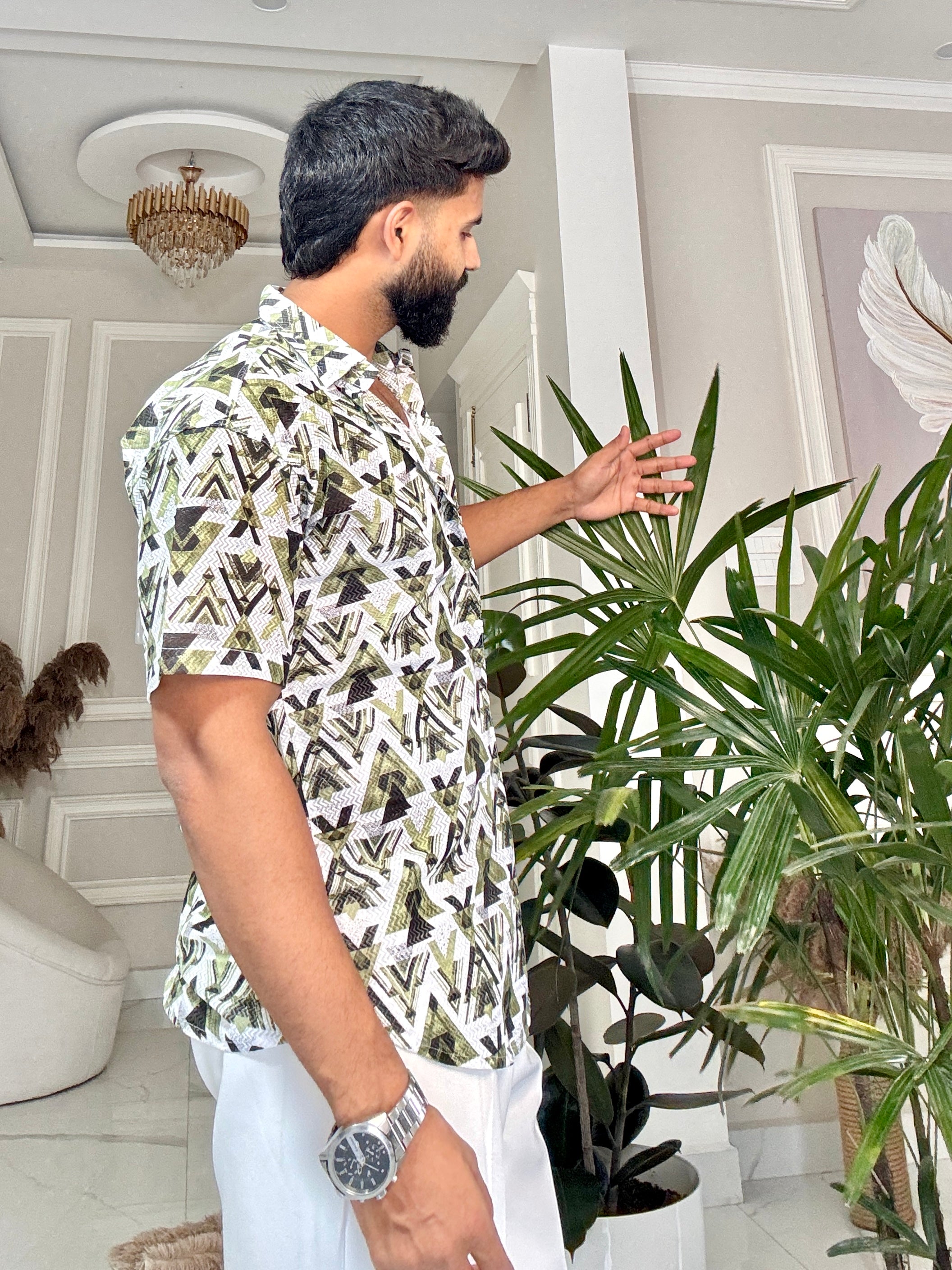 GeoGreen Street Shirt | Breathable & Durable Men’s Shirts for Everyday Wear | SHS-18