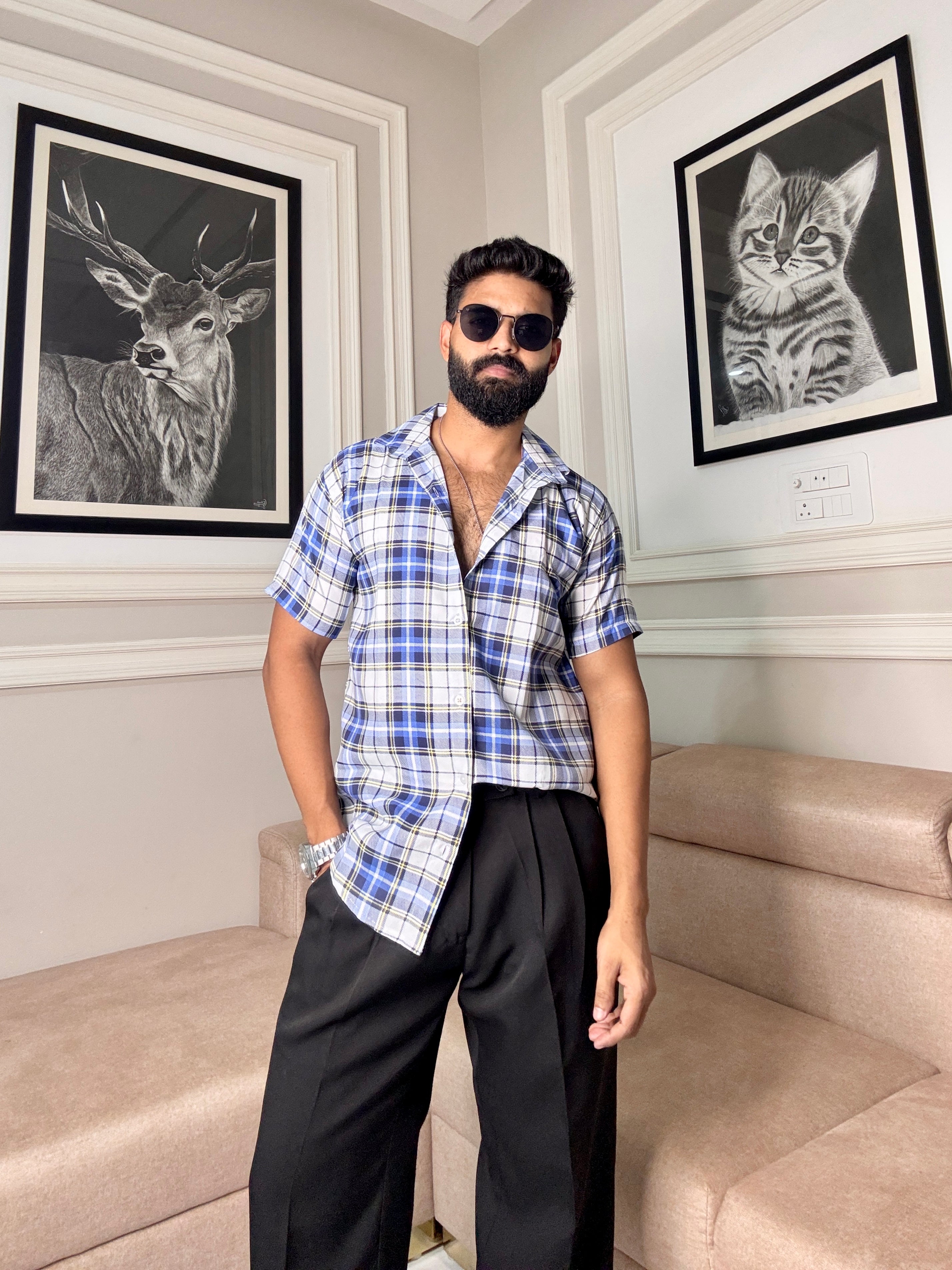 Shirt for Men's Pack of 2 (UHSS-161,UHSS-14)