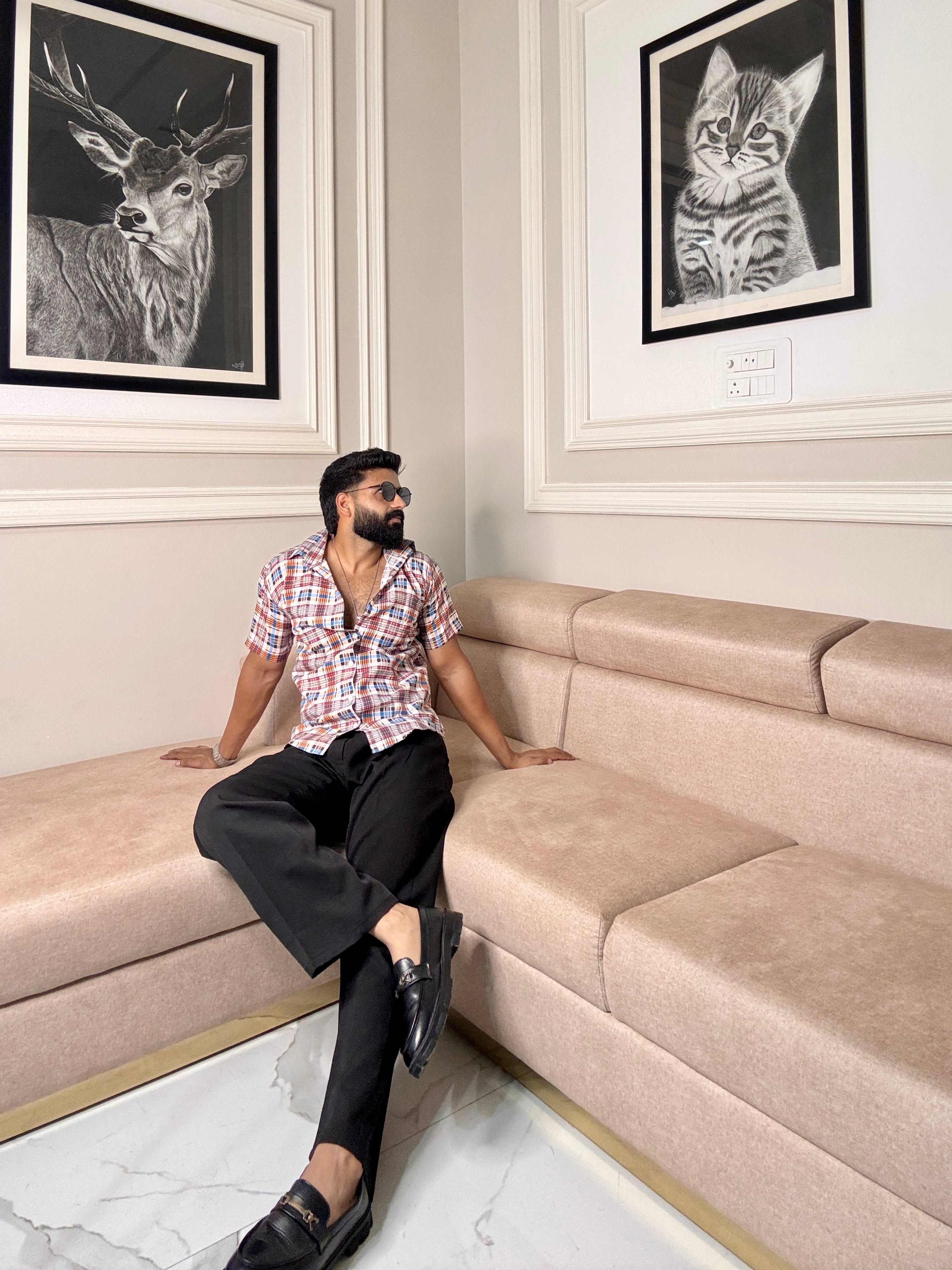 The Highland Flannel Shirt | Breathable & Durable Men’s Shirts for Everyday Wear | UHSS-12