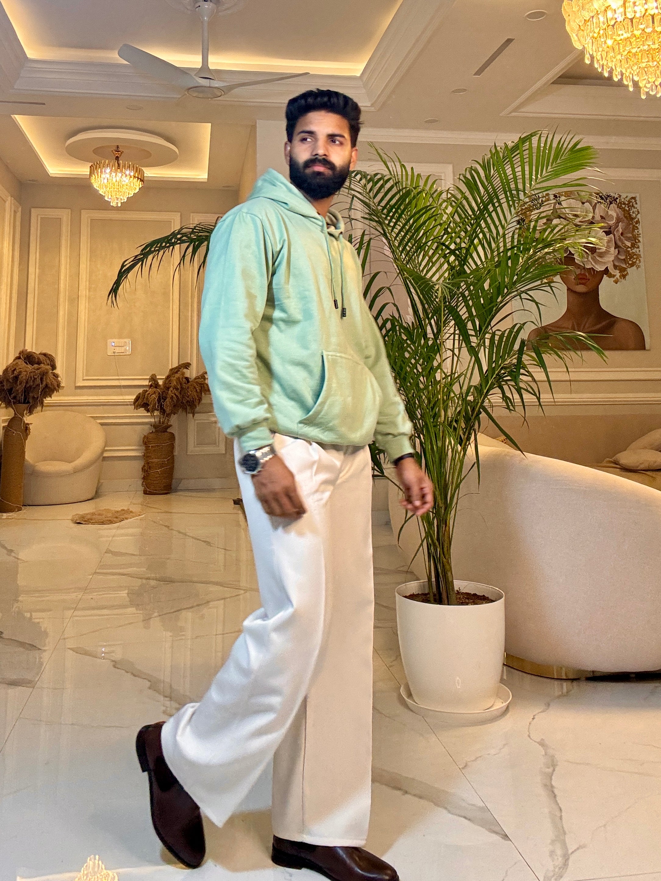 Men Pista Hoodie for Winter