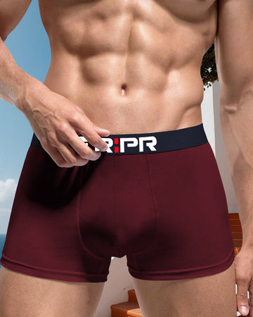 Men Plain Trunk / Maroon