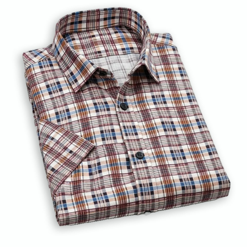 The Highland Flannel Shirt | Breathable & Durable Men’s Shirts for Everyday Wear | UHSS-12