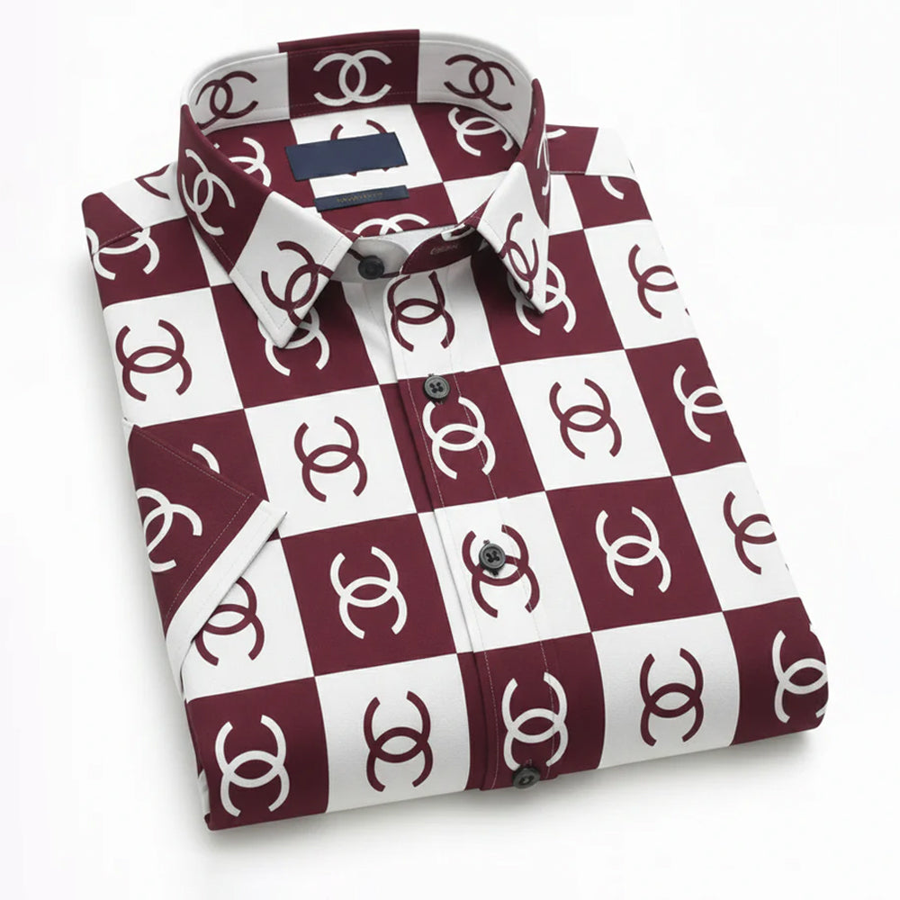 Men Chanel Classy Print Shirt - UHSS-131