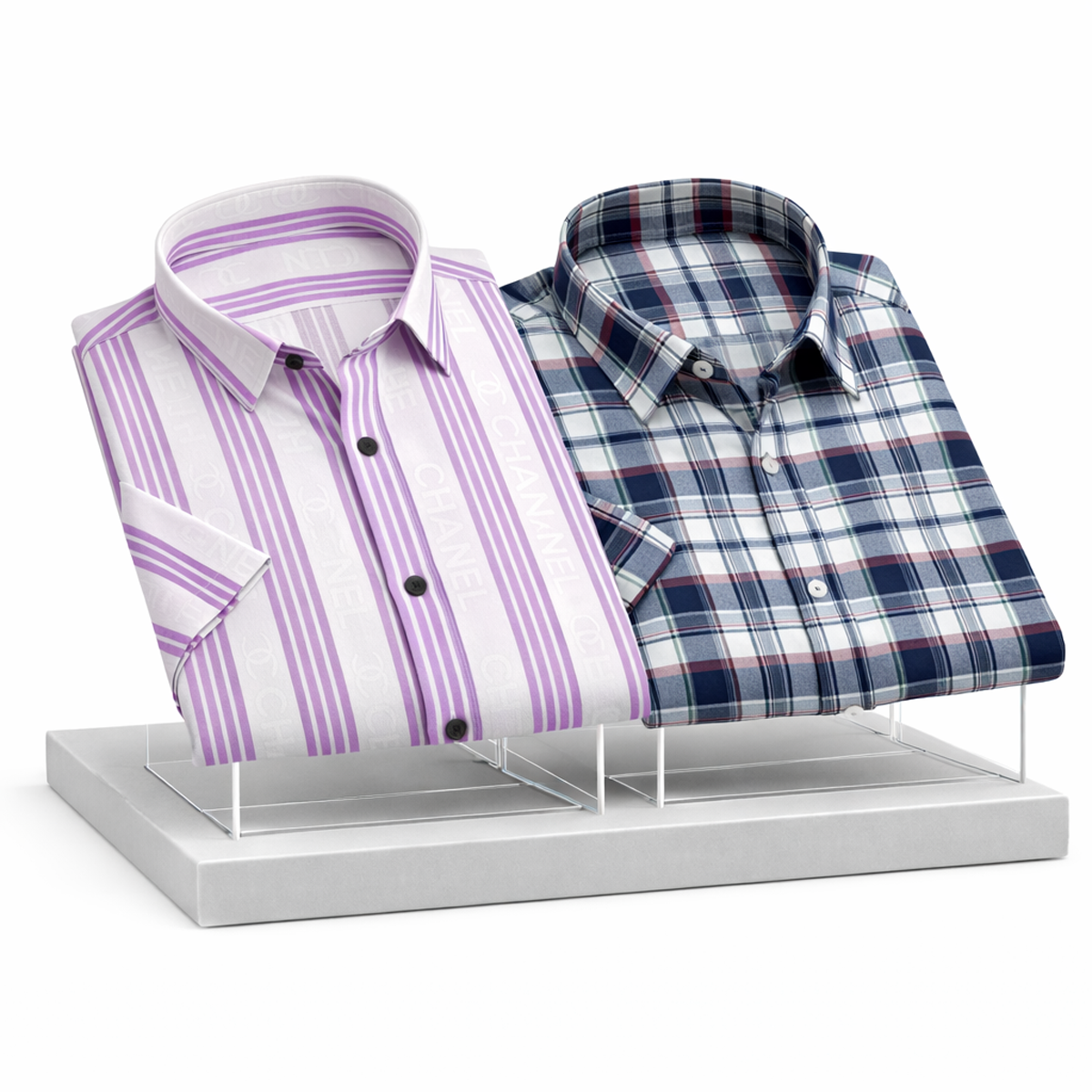 Shirt for Men's Pack of 2 (UHSS-159,SHS-179)