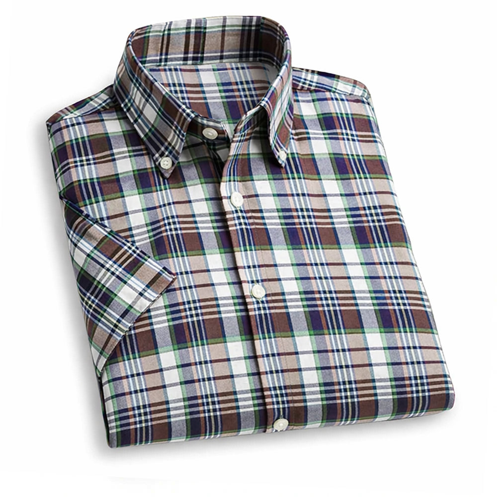 Men's Casual Printed Half Sleeve Shirt - Multicolor | UHSS-162