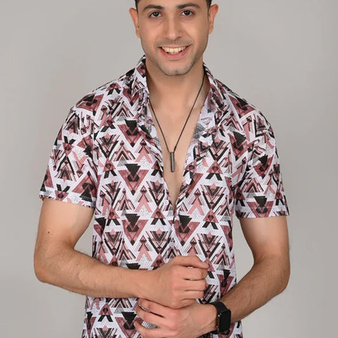 Tribal Tint Vibe Shirt | Breathable & Durable Men’s Shirts for Everyday Wear | SHS-17