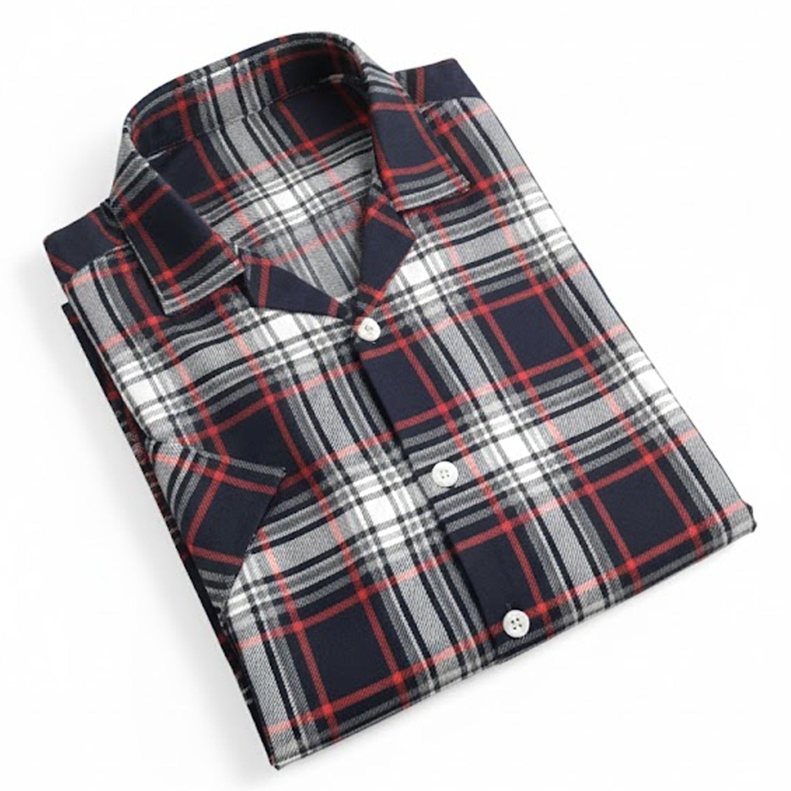 Men check shirt UHSS-102