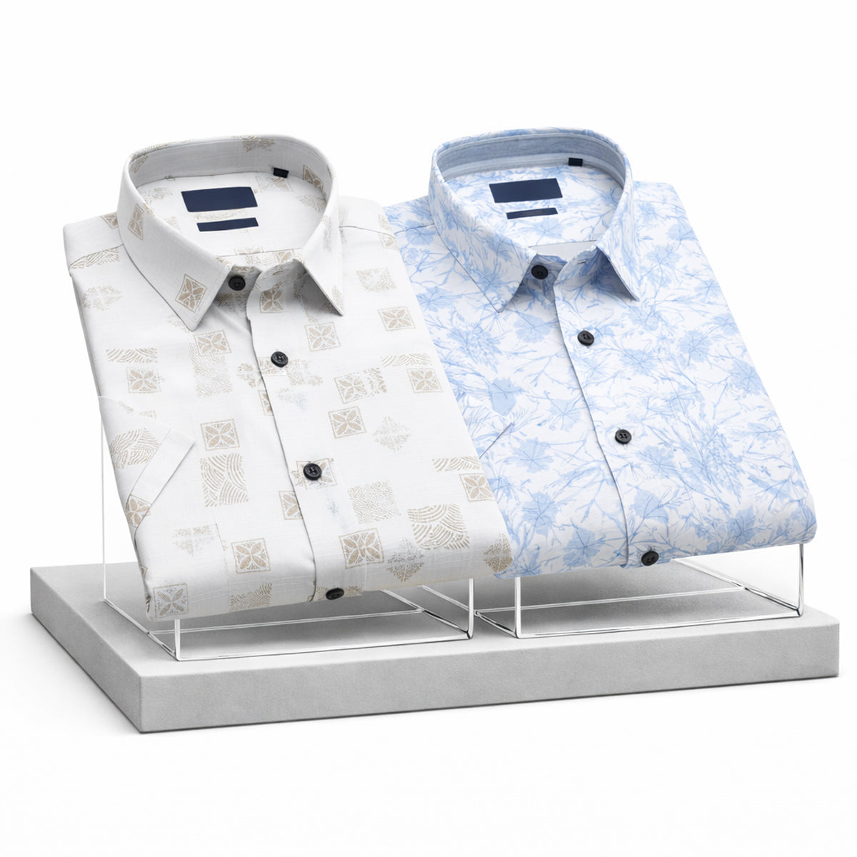 Shirt for Men's Pack of 2 (UHSS-193, UHSS-134)
