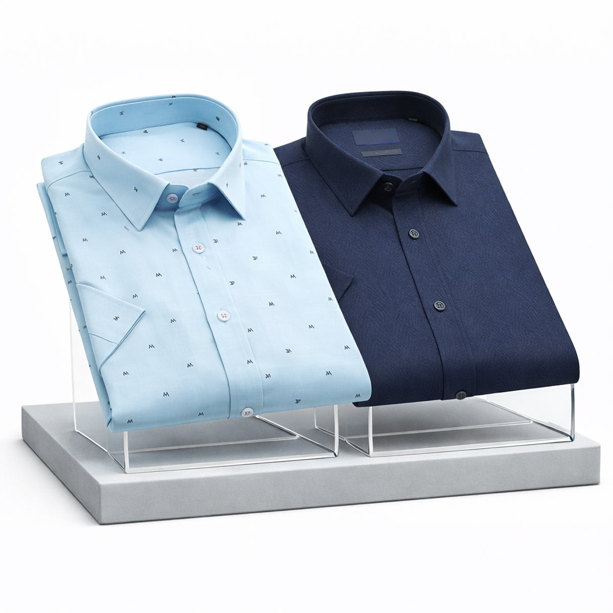 Shirt for Men's Pack of 2 (BHS-183,SHS-137)