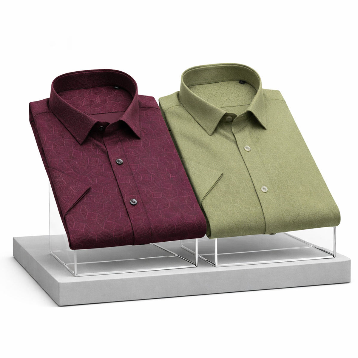 Shirt for Men's Pack of 2 (UHSS-154,UHSS-152)