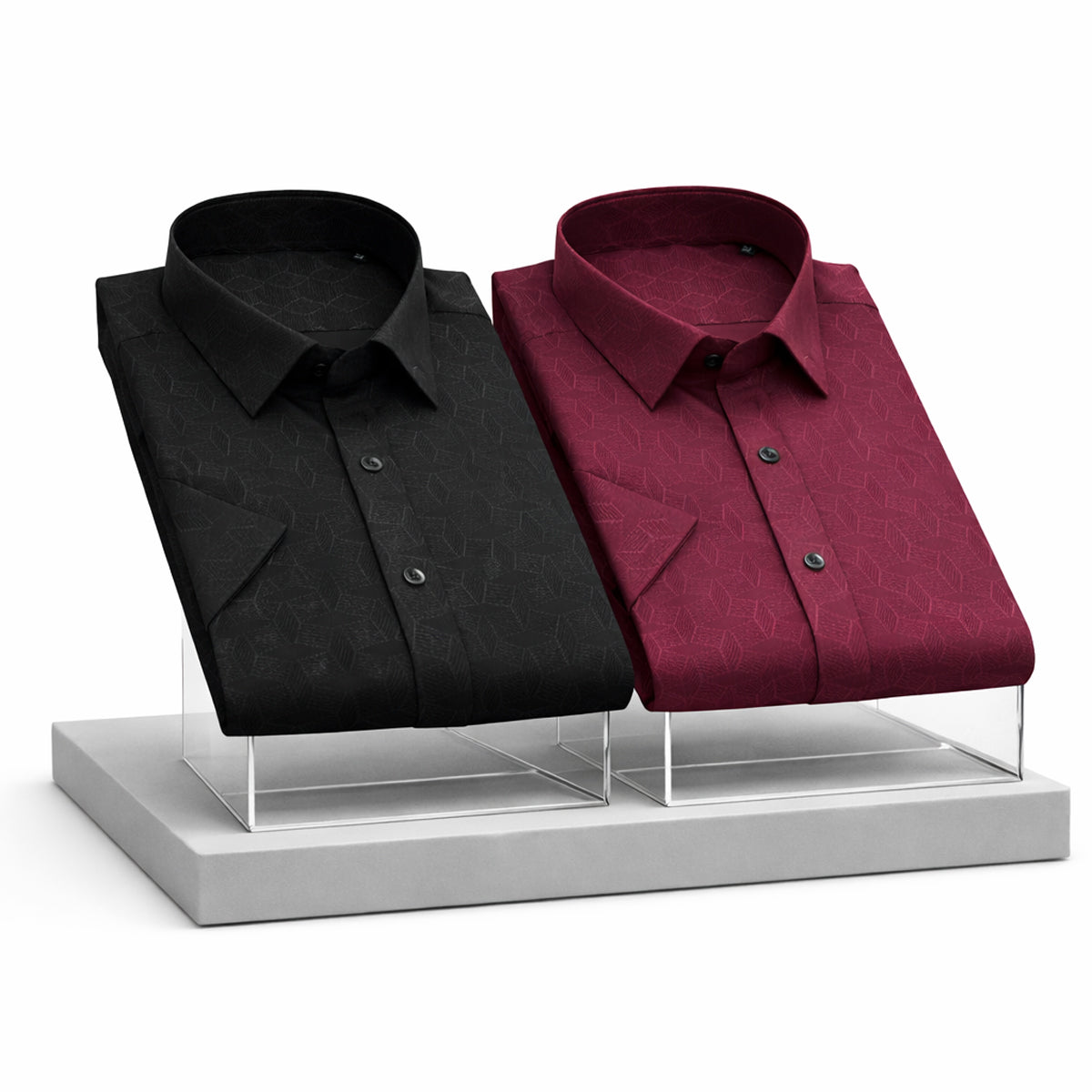 Shirt for Men's Pack of 2 (SHS-153, SHS-154)
