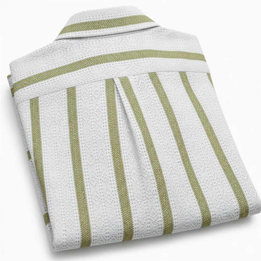 Men Pink Net Shirt - UHSS-2