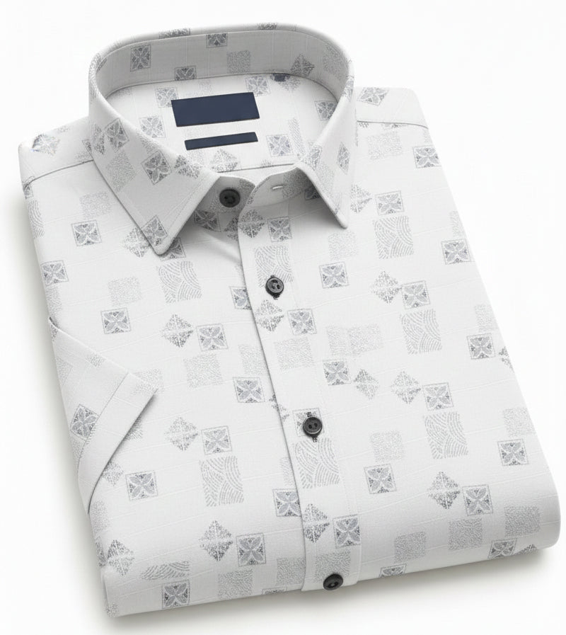Men Classy Print Shirt - UHSS-192