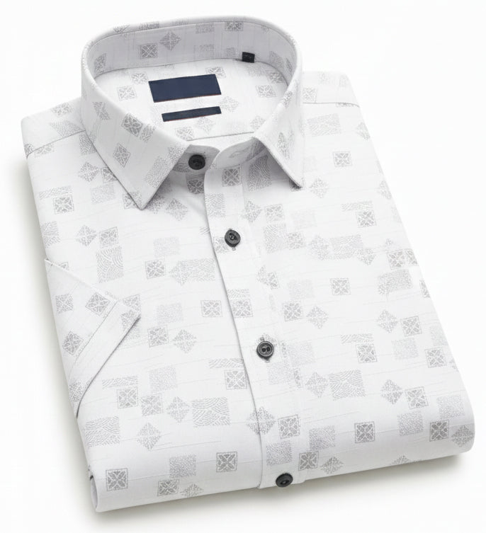 Men Classy Print Shirt - UHSS-194
