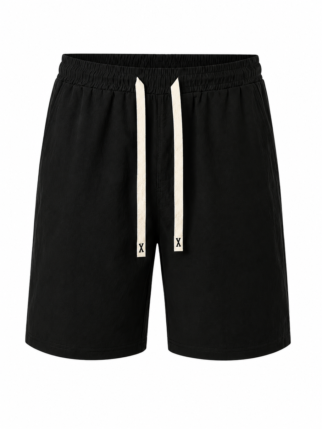 Black Linen Short
