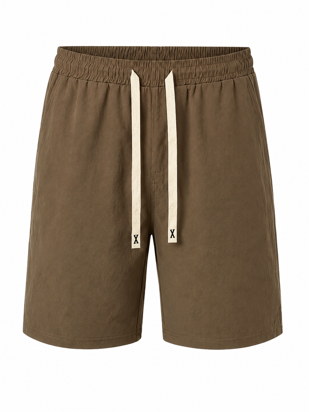 Coffee Linen Short