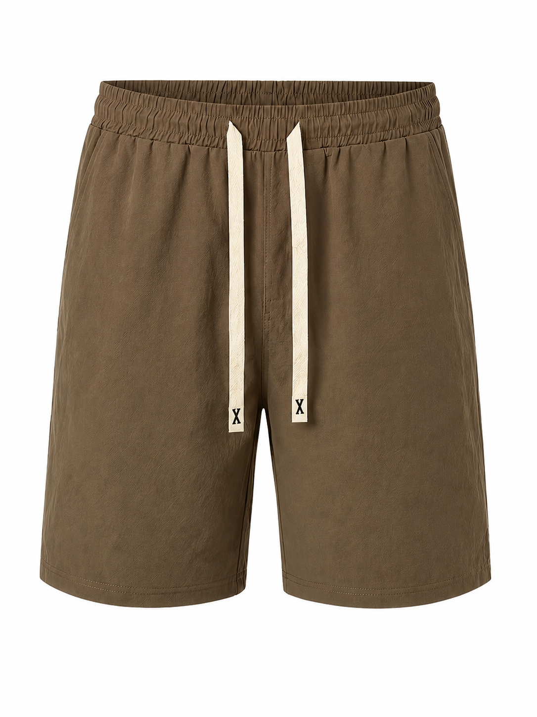 Coffee Linen Short