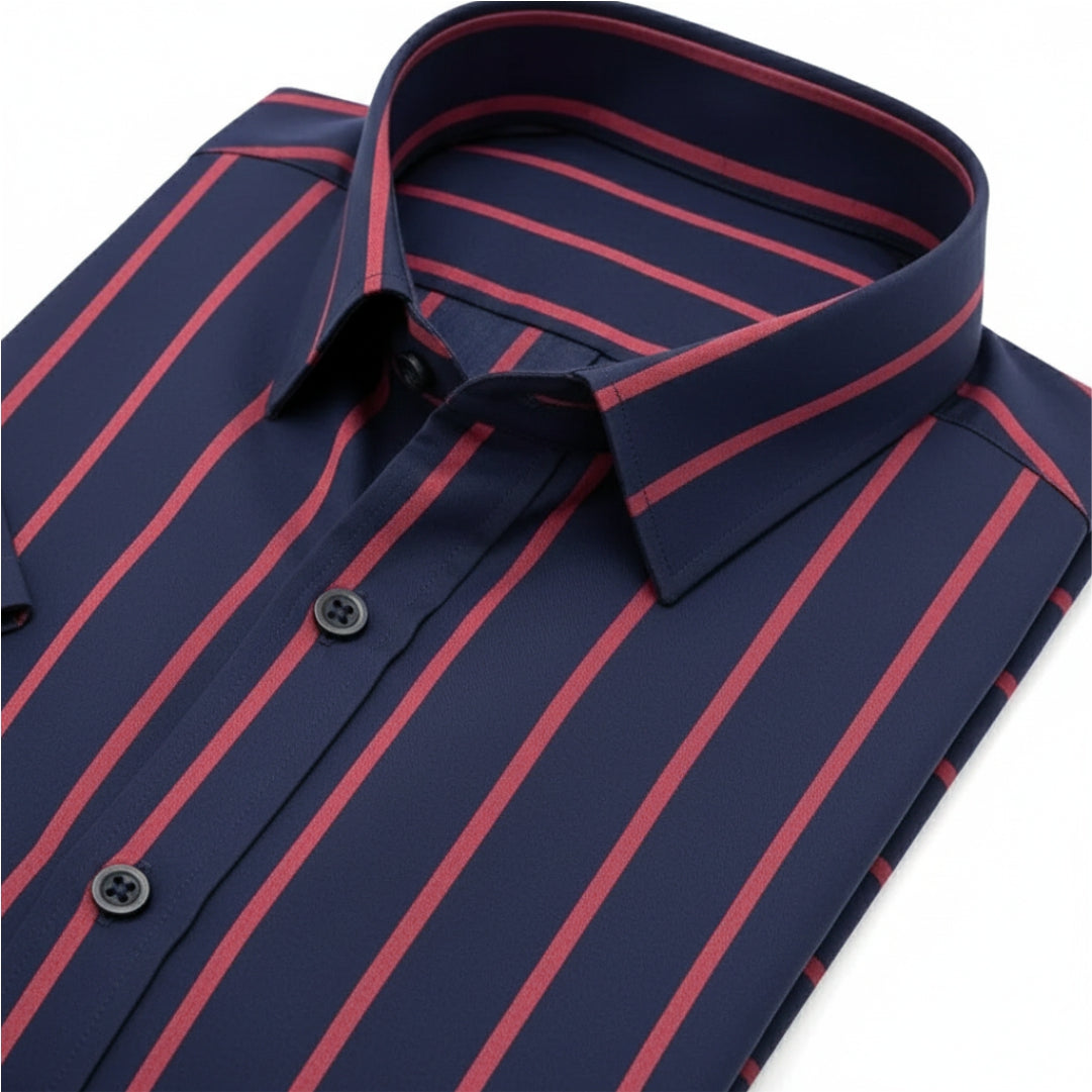 The Heritage Crisp Shirt | Breathable & Durable Men’s Shirts for Everyday Wear | UHSS-14