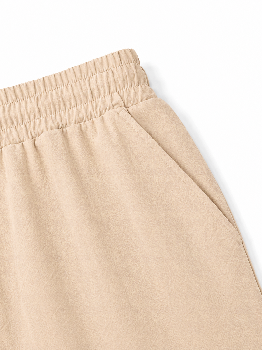 Beige Linen Short