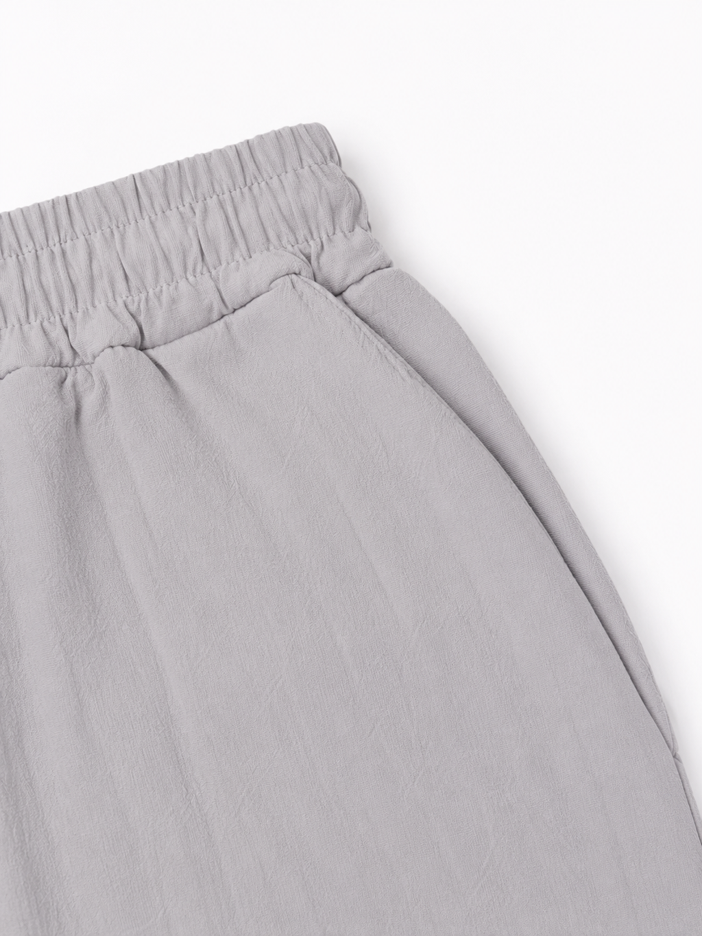 Light Grey Linen Short
