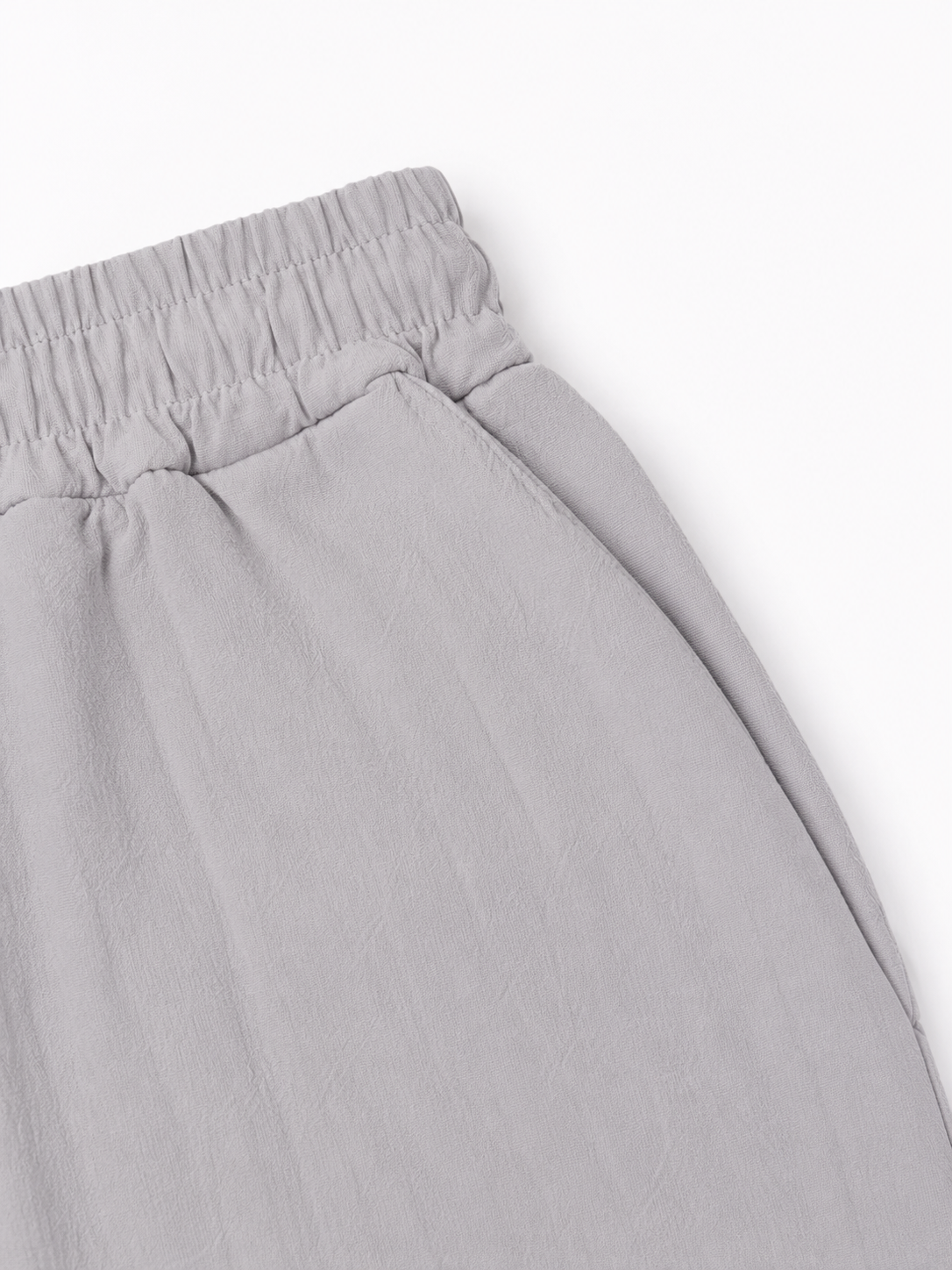 Light Grey Linen Short