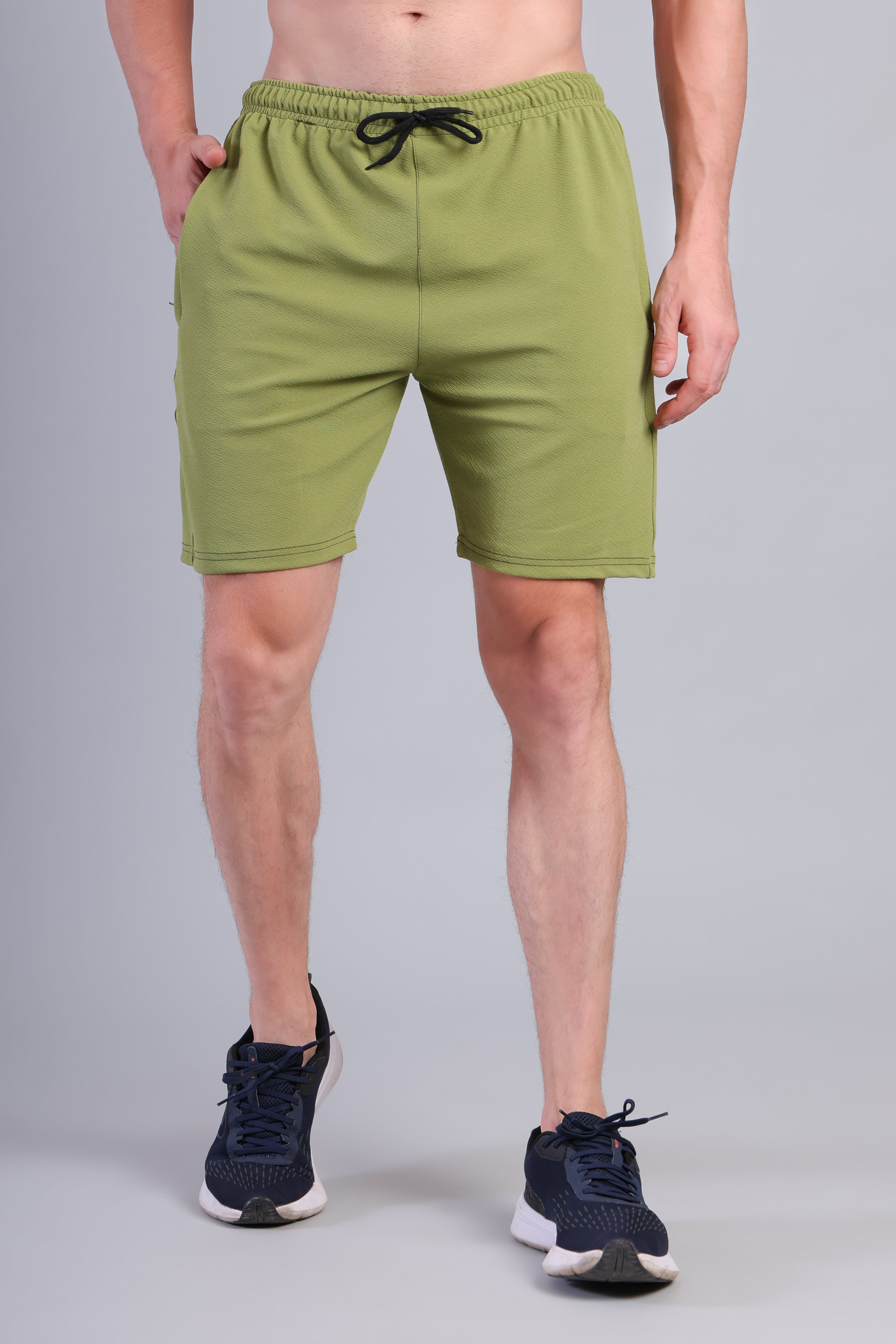 Army Green Cotton Short_SH-332