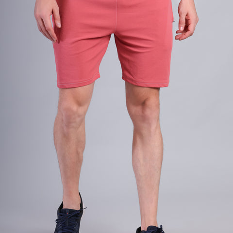 Brick Red Cotton Short_NS-36