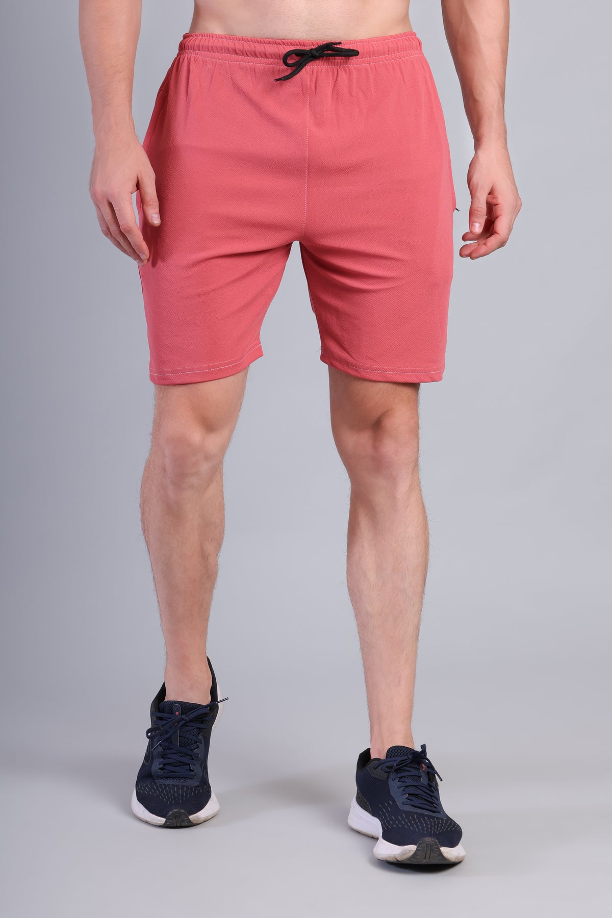 Brick Red Cotton Short_NS-36