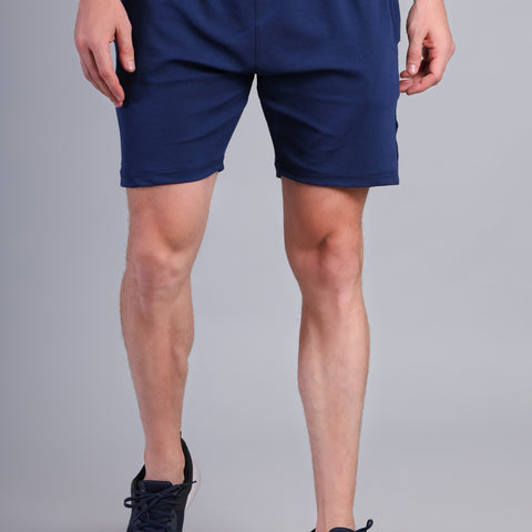 Navy Blue Cotton Short_NS-30