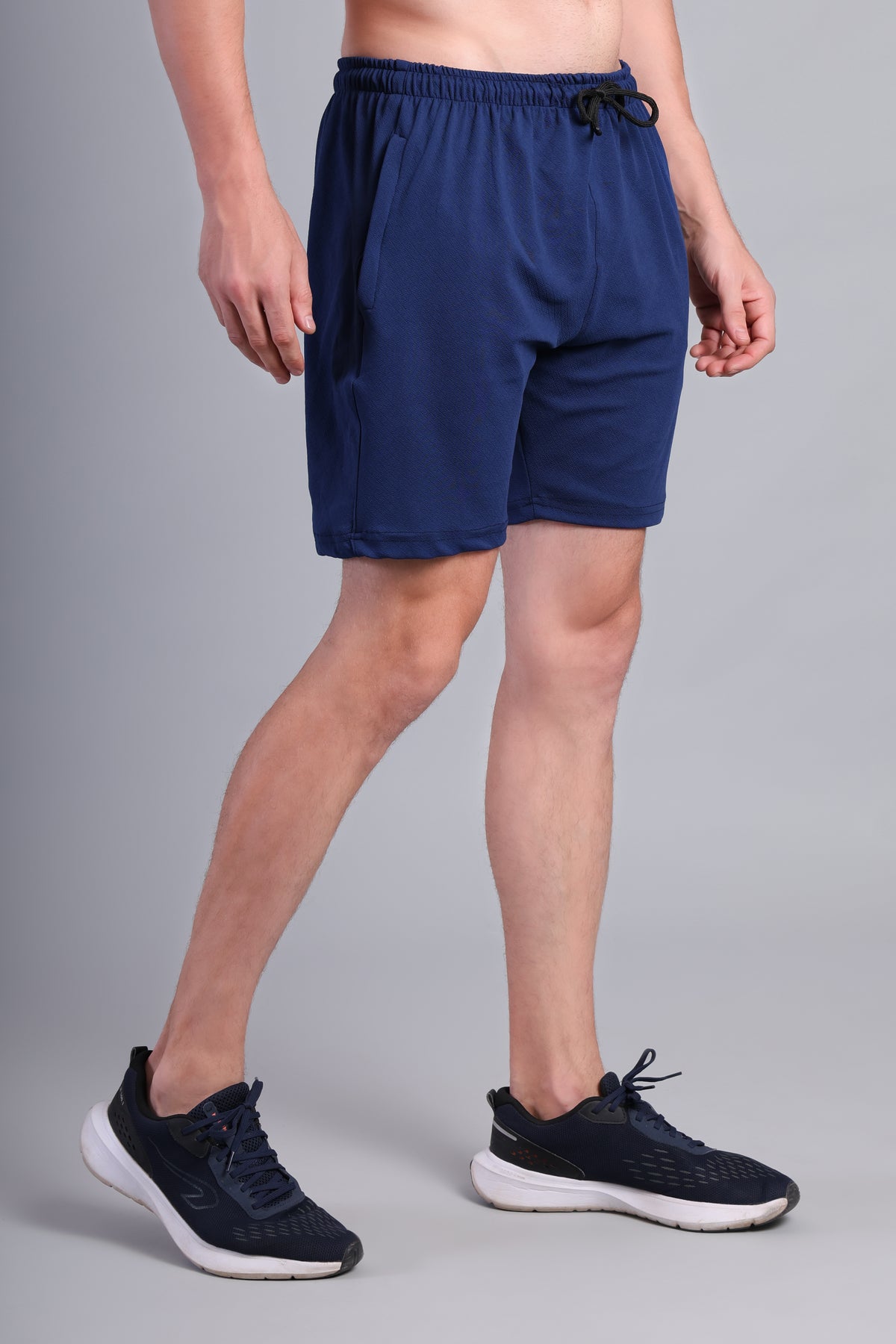 Navy Blue Cotton Short_NS-30