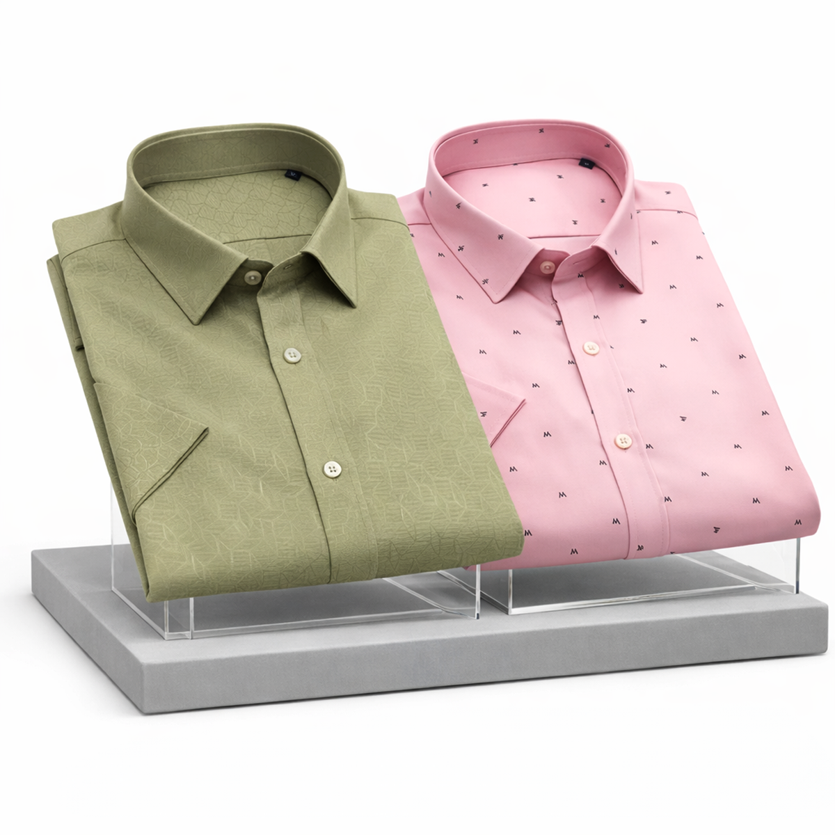 Shirt for Men's Pack of 2 (BHS-184,SHS-152)