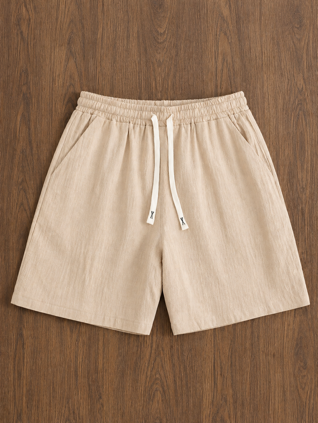 Beige Linen Short