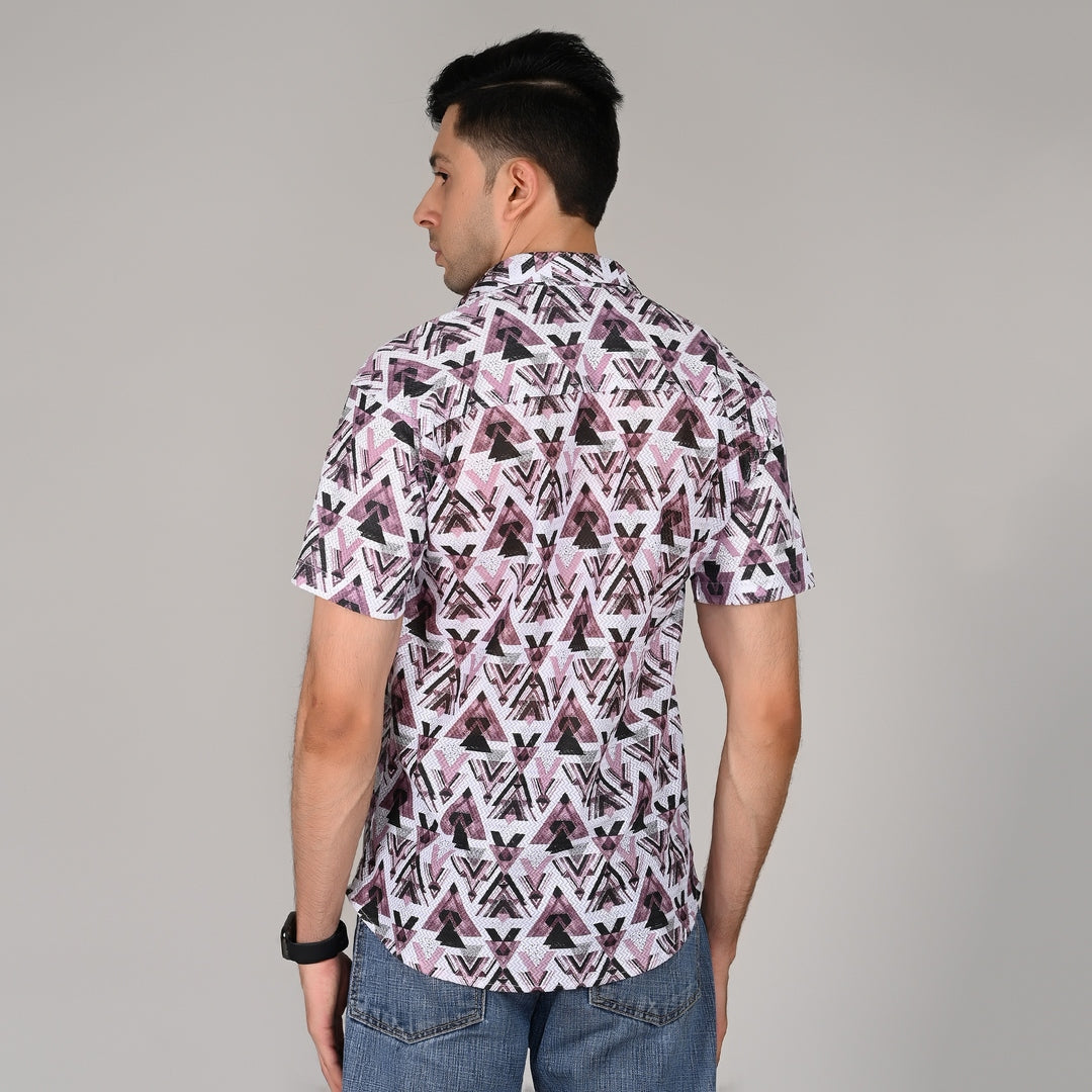 Tribal Flex Half-Sleeve Shirt | Breathable & Durable Men’s Shirts for Everyday Wear | SHS-19