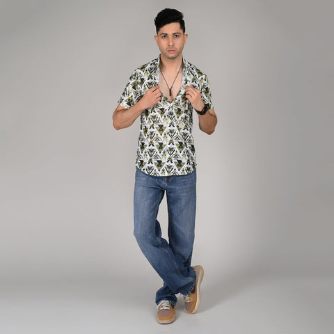 GeoGreen Street Shirt | Breathable & Durable Men’s Shirts for Everyday Wear | SHS-18