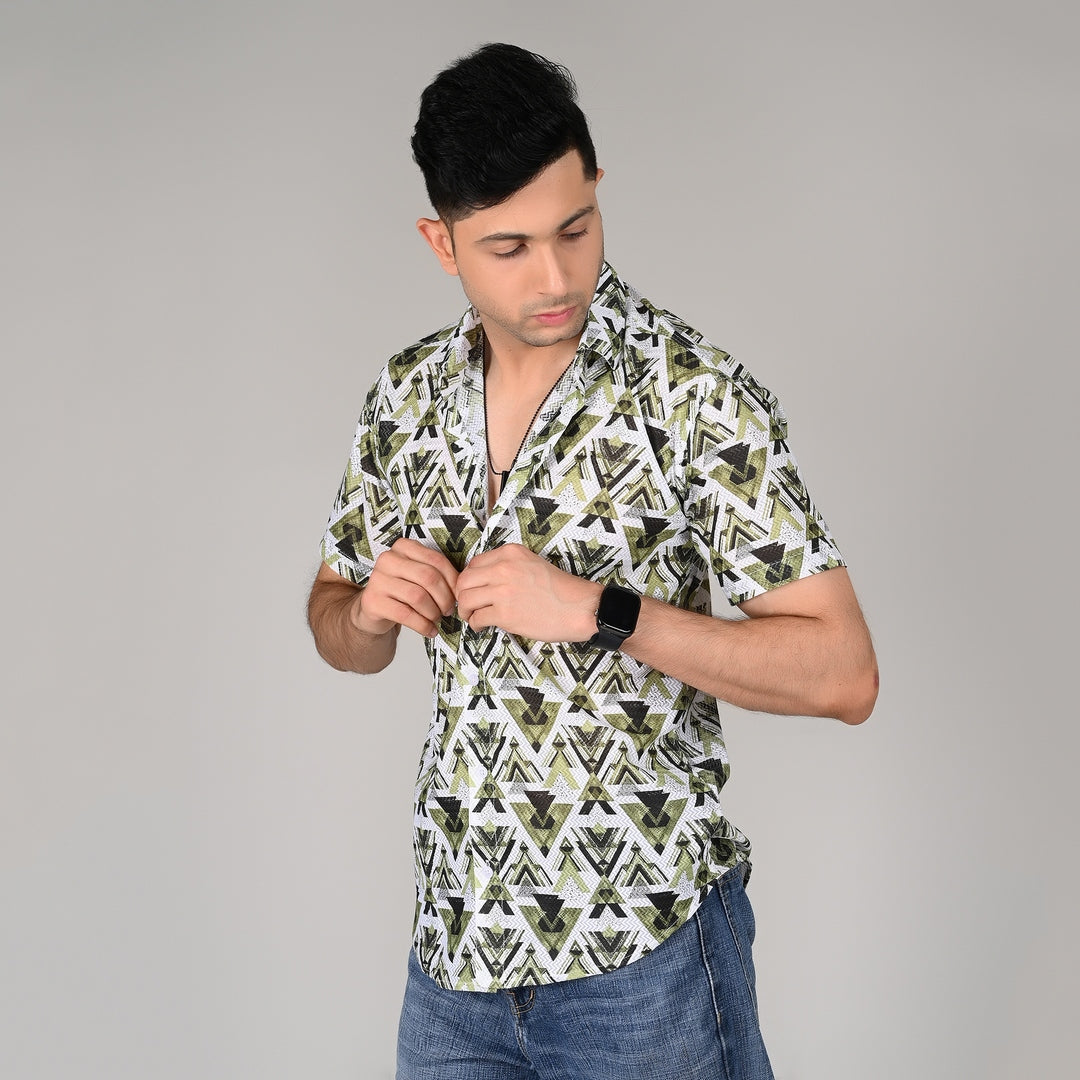 GeoGreen Street Shirt | Breathable & Durable Men’s Shirts for Everyday Wear | SHS-18