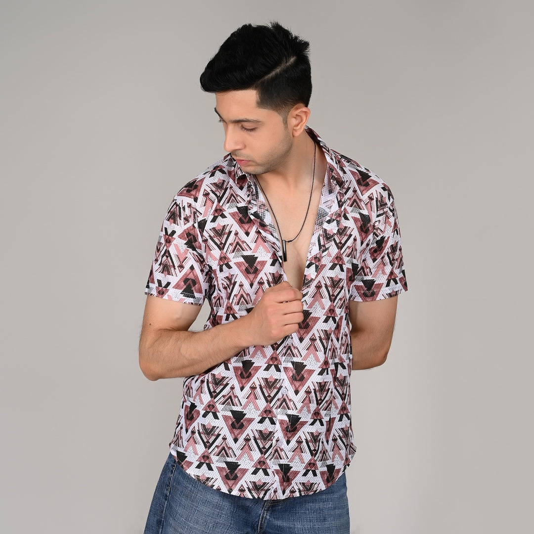 Tribal Tint Vibe Shirt | Breathable & Durable Men’s Shirts for Everyday Wear | SHS-17