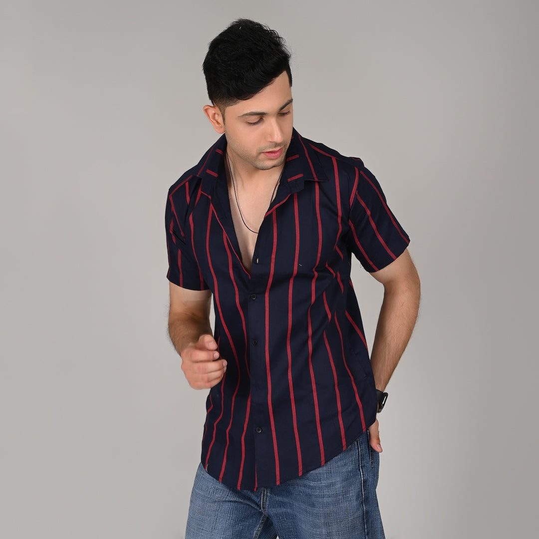 The Heritage Crisp Shirt | Breathable & Durable Men’s Shirts for Everyday Wear | UHSS-14