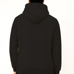 Men Black Hoodie for Winter | HD-412