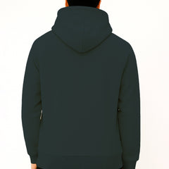 Men Bottle Green Hoodie for Winter | HD-414