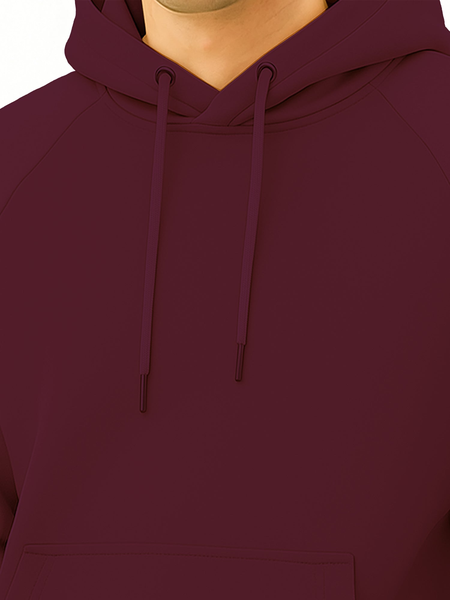 Men Maroon Hoodie for Winter | HD-413